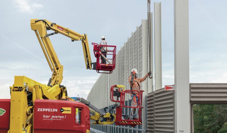 Gelenk-Teleskopbühnen von Zeppelin Rental