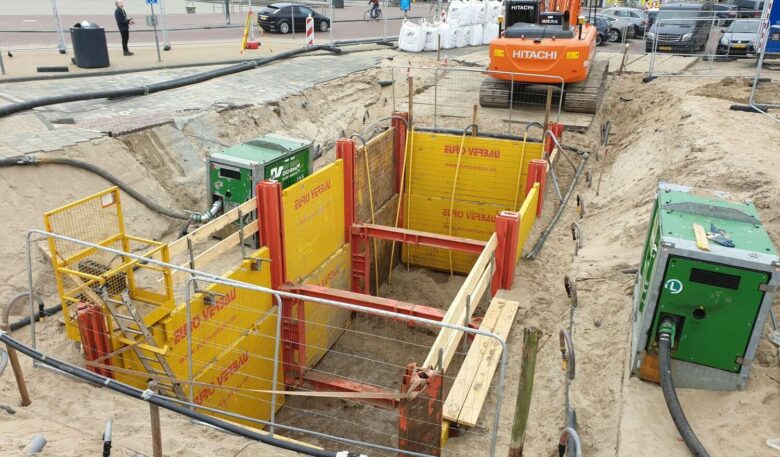 Küstenort testet Gleitschienensystem