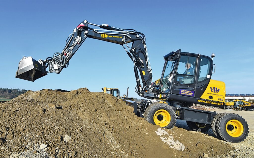 Yanmar-Mobilbagger B110W