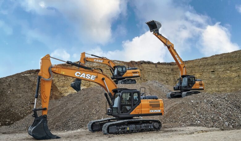 Neue CX-Bagger der E-Serie von Case