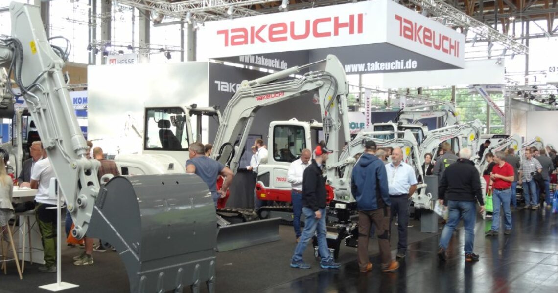 Takeuchi Hüllkreisbagger TB 257 Galabau 2022