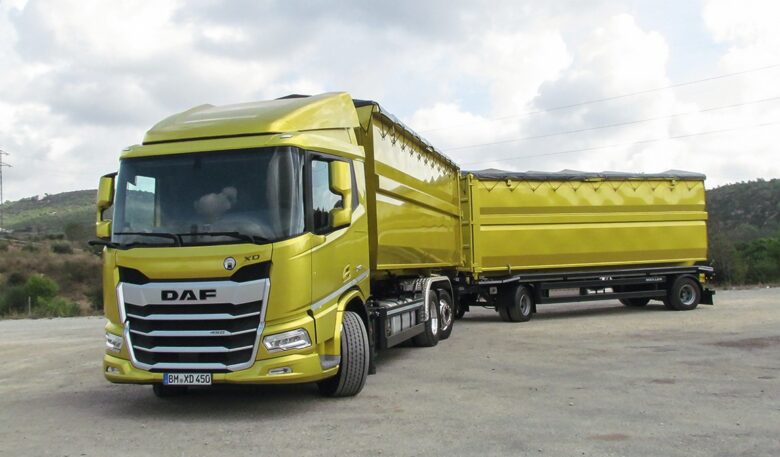 DAF XD 6x2 mit gelenkter Nachlaufachse