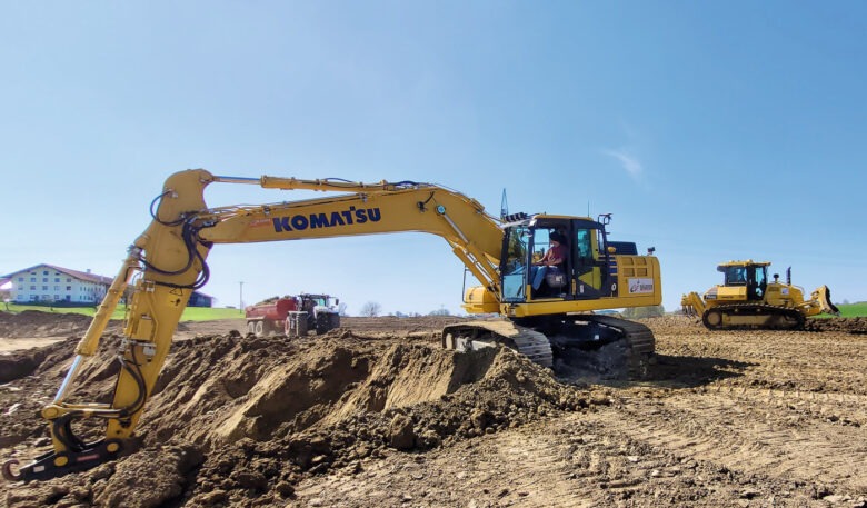 Hälbich setzt auf intelligente Komatsu-Technik