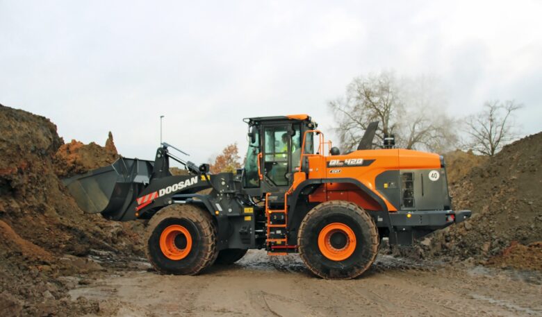 Doosan-Radlader DL420CVT-7 mit hoher Kraftstoffersparnis