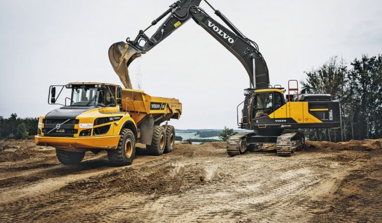 Volvo EC380E Hybrid im Praxistest mit beachtlicher Kraftstoffeinsparung