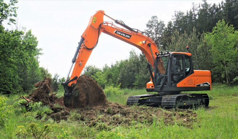 14-t-Raupenbagger DX140LC-7K von Develon