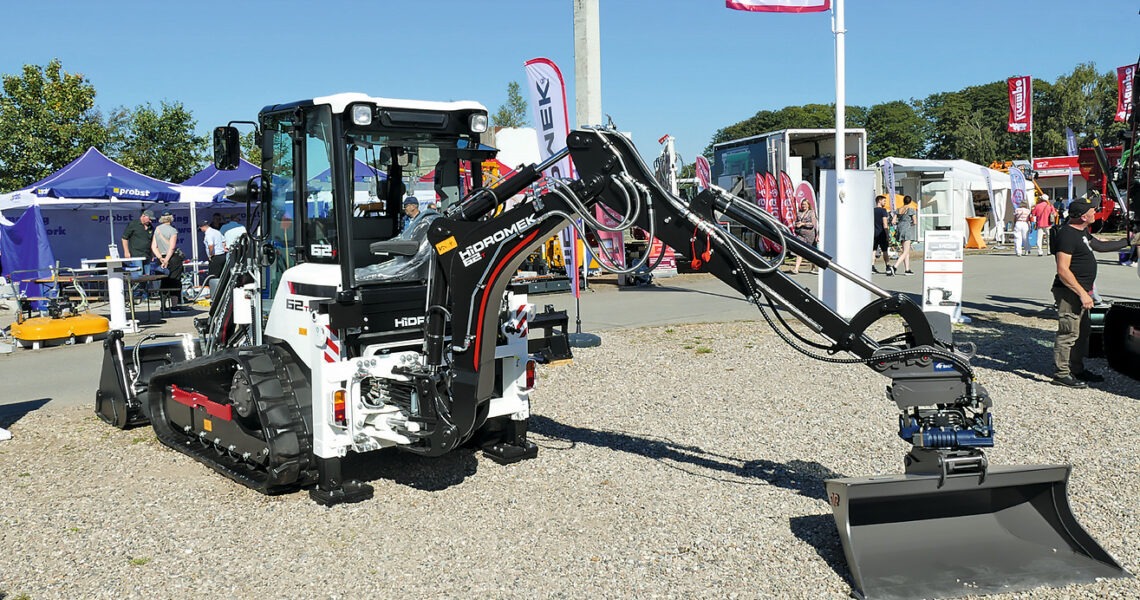 62 T Hidromek Raupenkompakt-Baggerlader