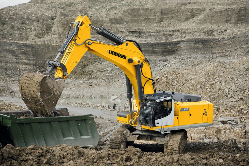 Liebherr Raupenbagger R992