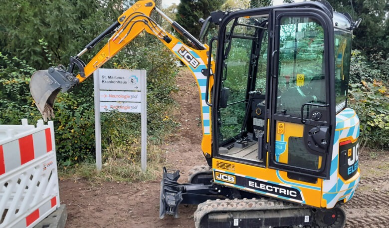 Die Elektro-Ikone 19C-1E von JCB im bd-Baggertest