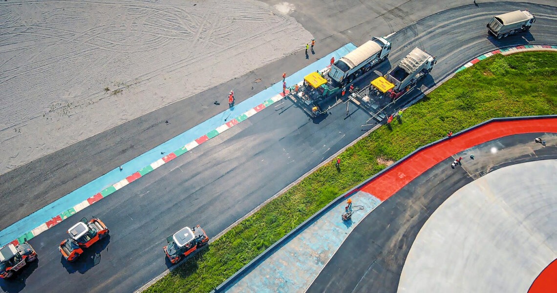 erneuerte Rennstrecke Autodromo di Franciacorta