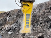 Mendiger Basalt nutzt Epiroc HB 7000 mit Full-Service-Mietvertrag