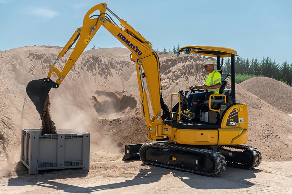 Komatsu Minibagger PC33E-6