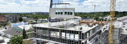 Zwei Stockwerke in zwei Wochen