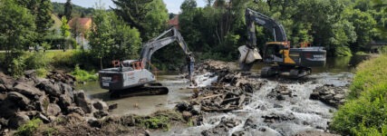 Kemroc-Schneidrad erlaubt erschütterungsarmen Unterwasser-Rückbau