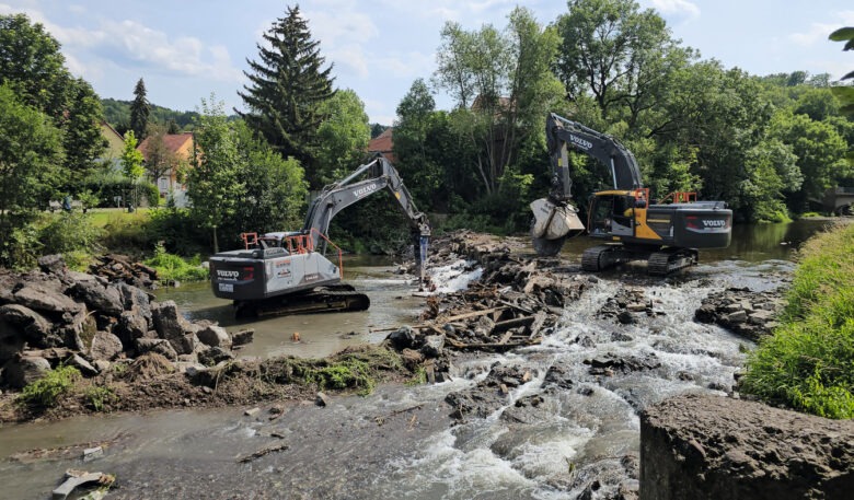 Kemroc-Schneidrad erlaubt erschütterungsarmen Unterwasser-Rückbau