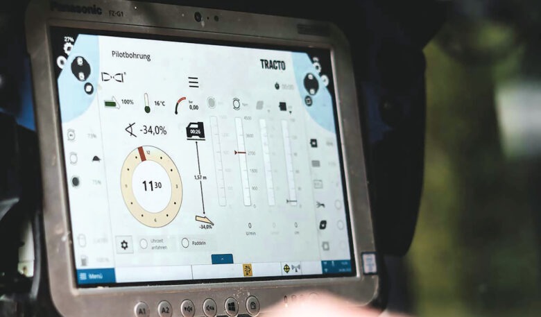 Digitalisierung der Bohrtechnik bei Tracto ebnet Weg zum autonomen Prozess