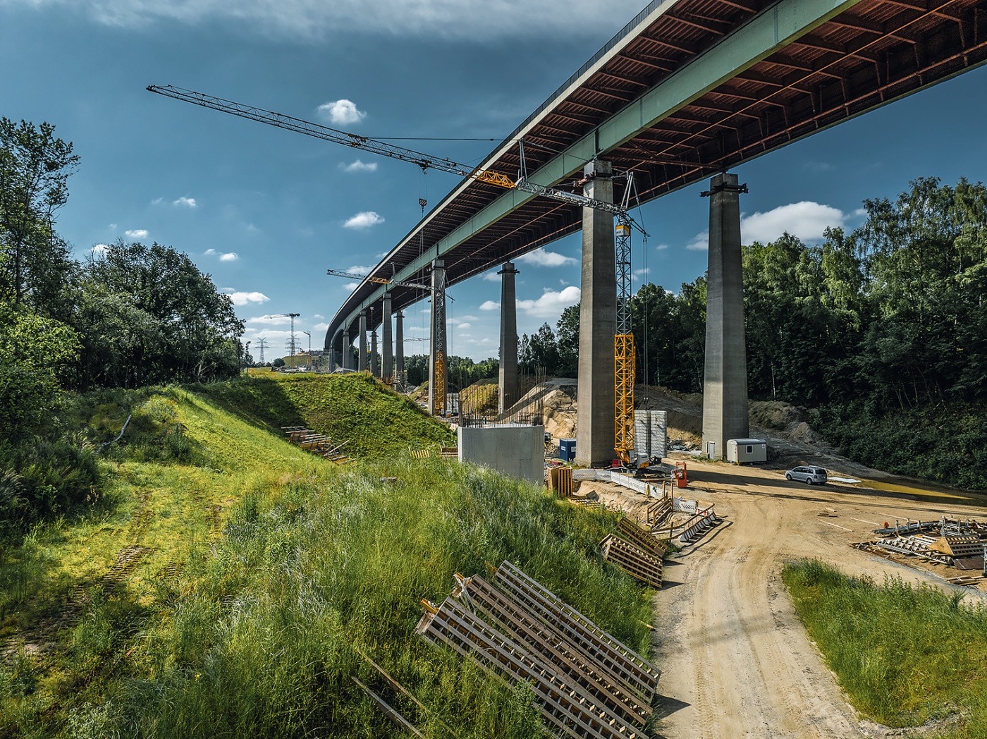 Liebherr, Rader Hochbrücke